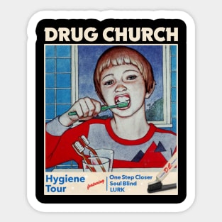 DRUG CHURCH BAND Sticker